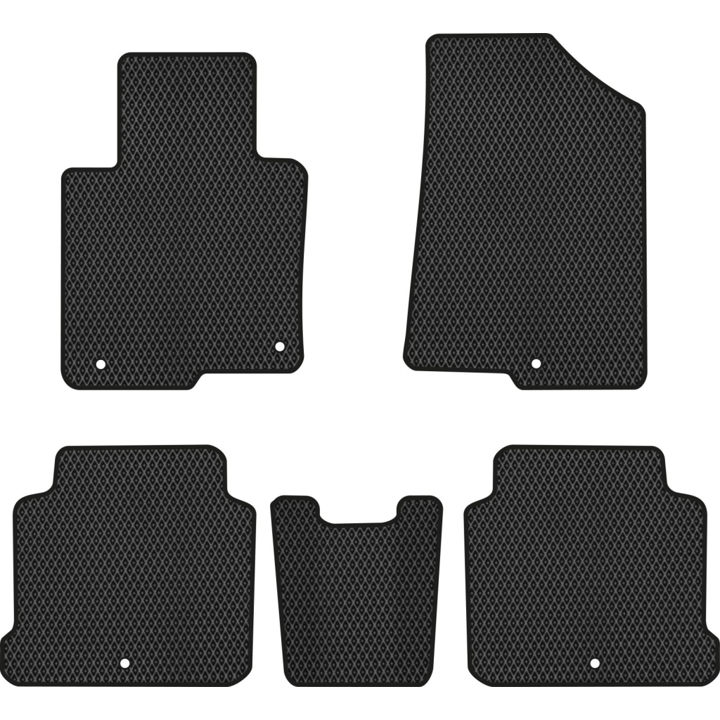 Килимок в салон EVAtech Hyundai Sonata (LF) (5 clips) 2014-2019 7 поко (HY1510CG5KH5RBB) - зображення 1