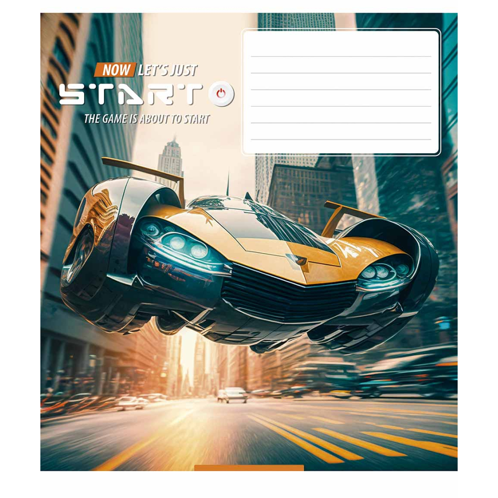 Зошит Школярик Let's start 12 аркушів клітинка (012-3411K) - зображення 4