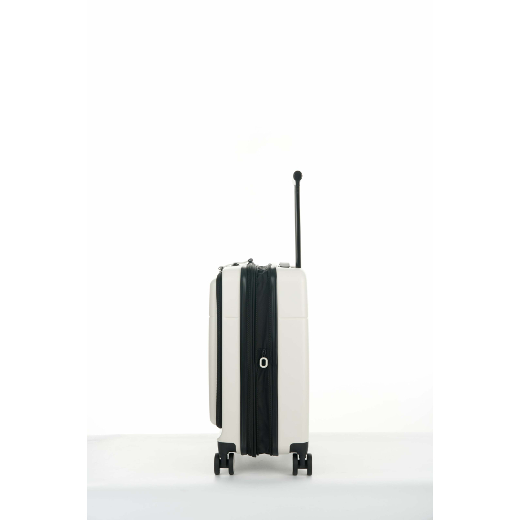 Валіза Bagland маленька 40 л біла (1140721769) - зображення 6