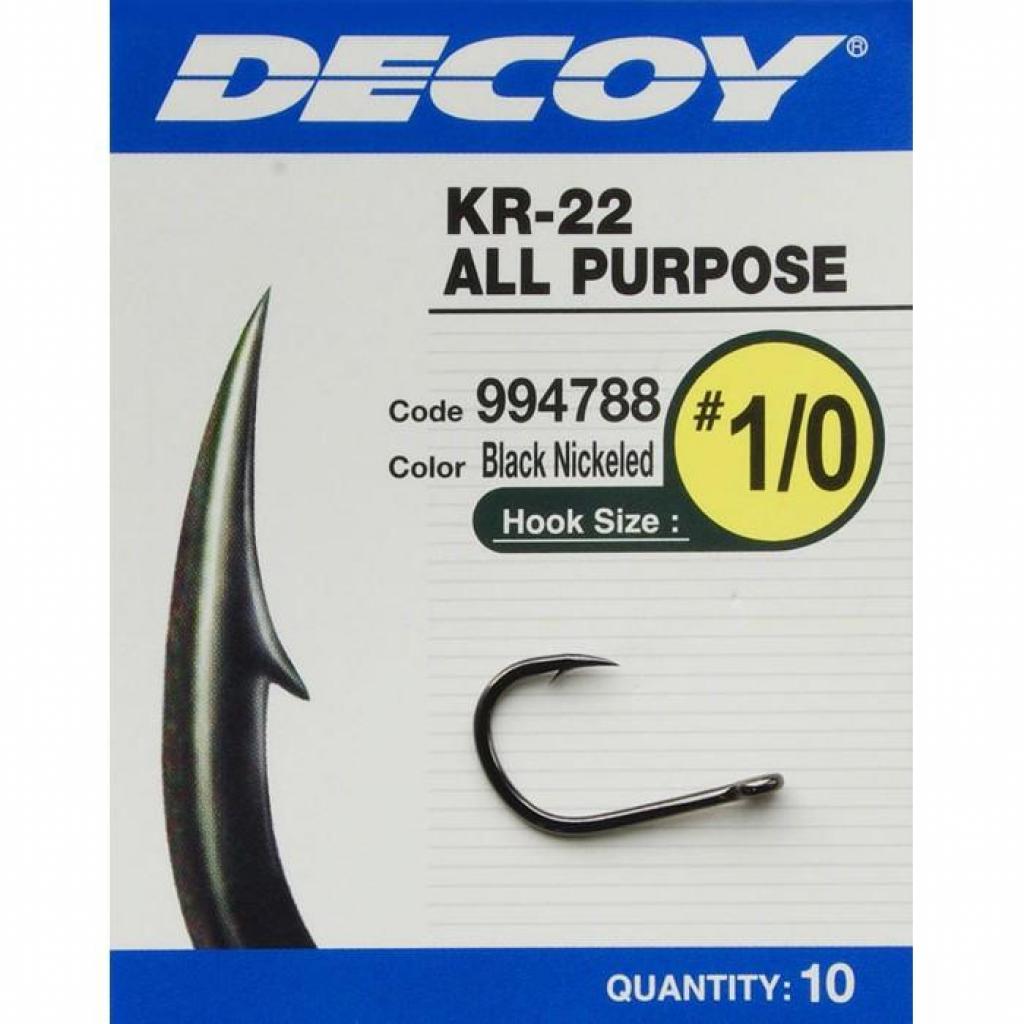 Гачок Decoy KR-22 Black Nickeled 05 (12 шт/уп) (1562.02.99) - зображення 2