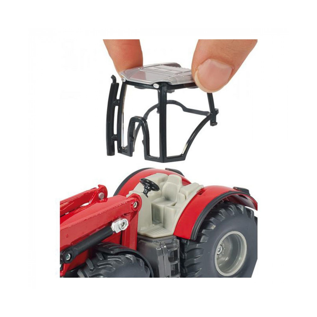 Спецтехніка Siku Навантажувач фронтальний Massey Ferguson, 1:50 (6460813) - зображення 2