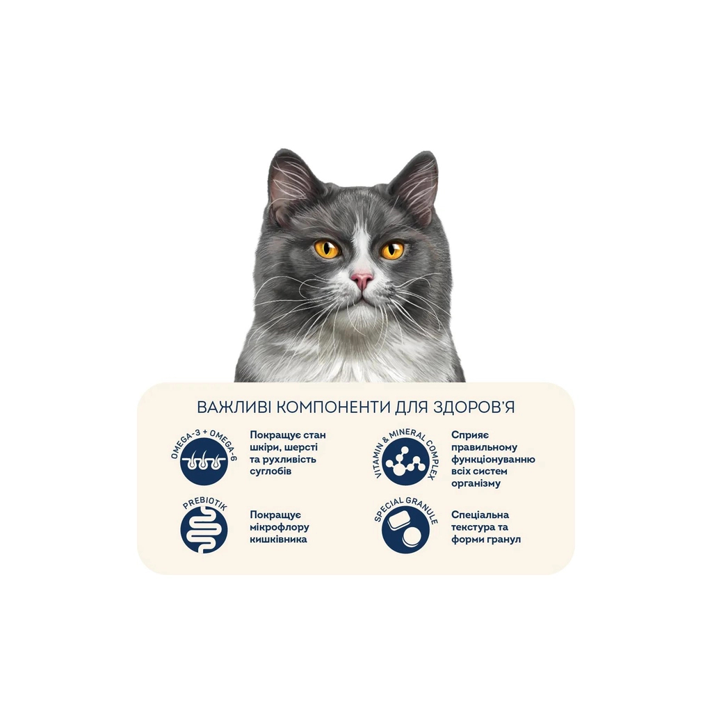 Сухий корм для кішок Home Food For sterilised з куркою та лівером 10 кг (4820235020651) - зображення 4