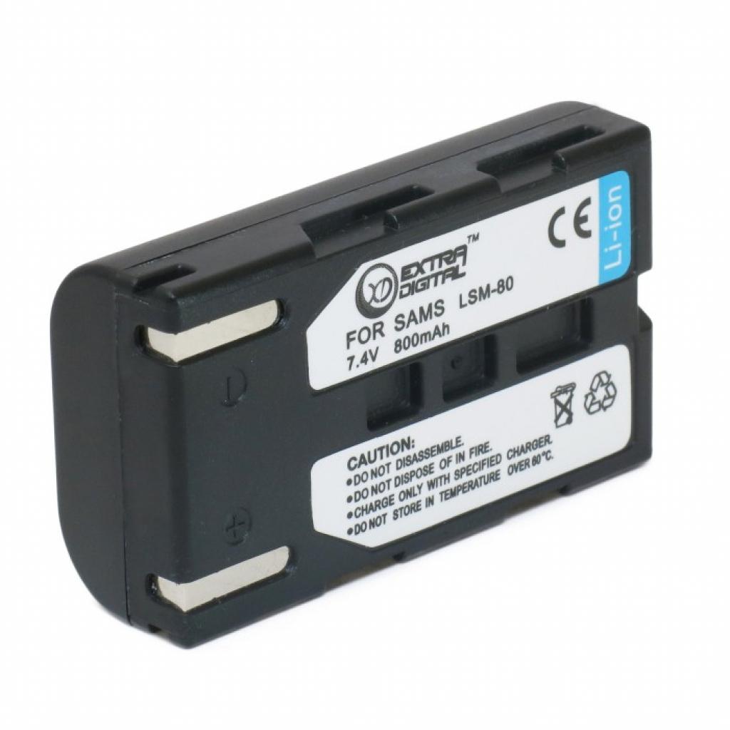 Акумулятор до фото/відео Extradigital Samsung SB-LSM80 (DV00DV1337) - зображення 1