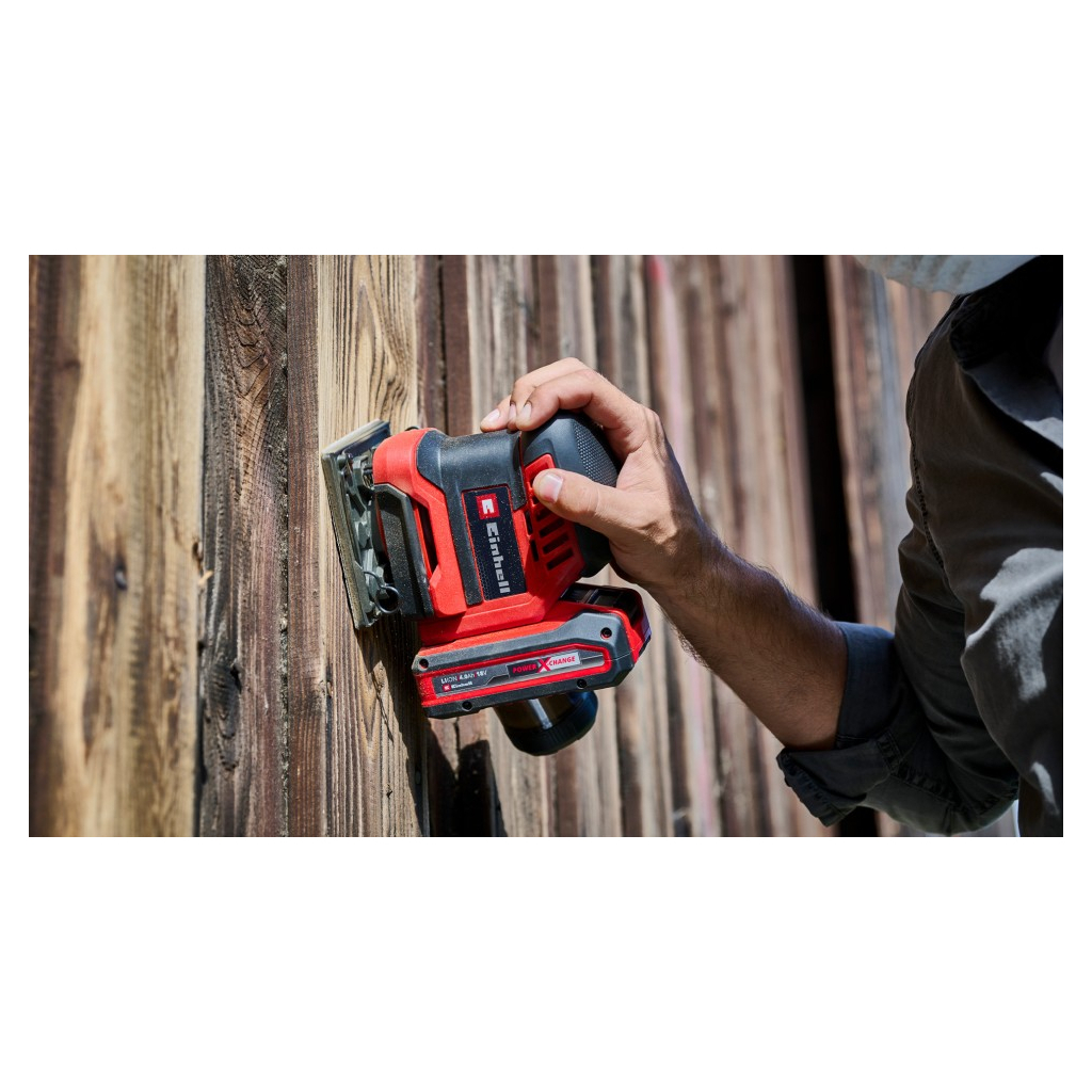 Шліфувальна машина Einhell TE-OS 18/113 Li - Solo 18, 113х101мм, 1.04кг (без АКБ та ЗП) (4460731) - зображення 10