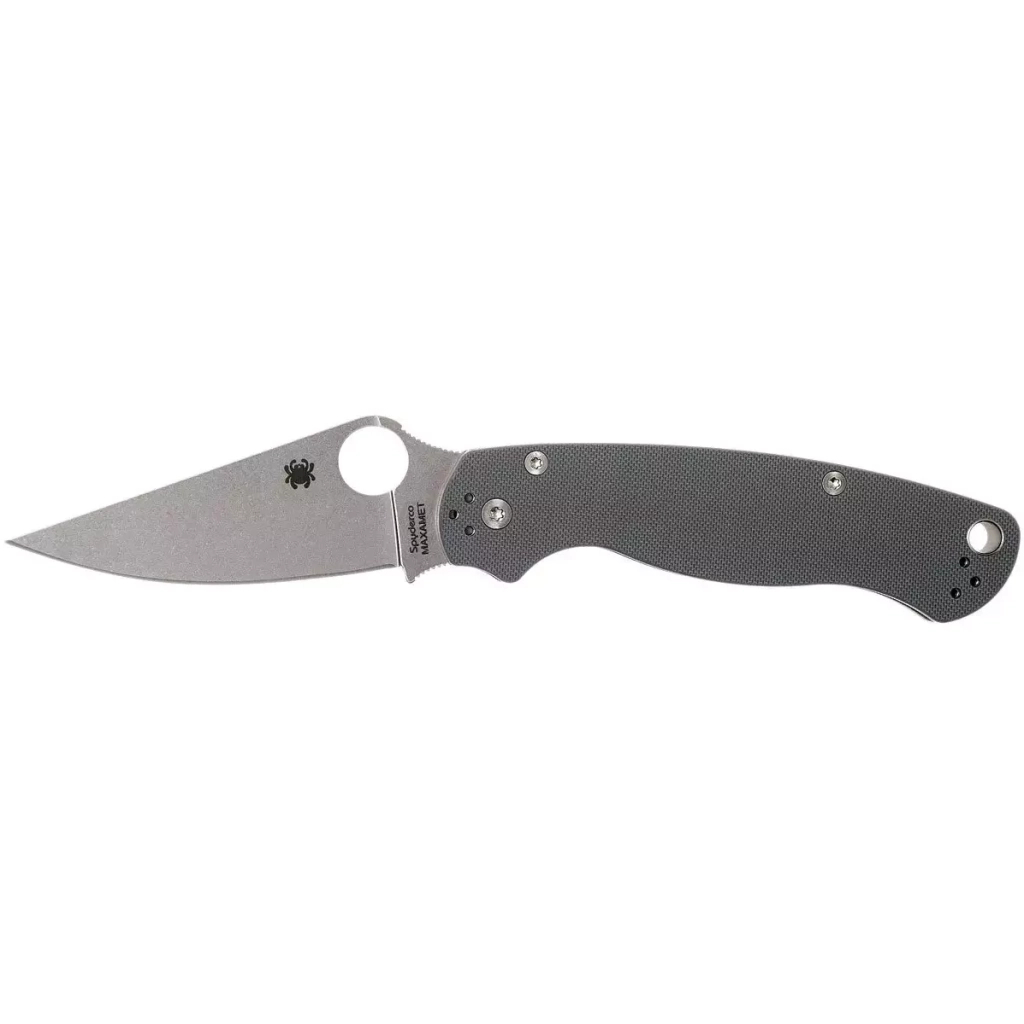 Ніж Spyderco Para-Military 2 G10 Maxamet Dark Grey (C81GPDGY2) - зображення 1