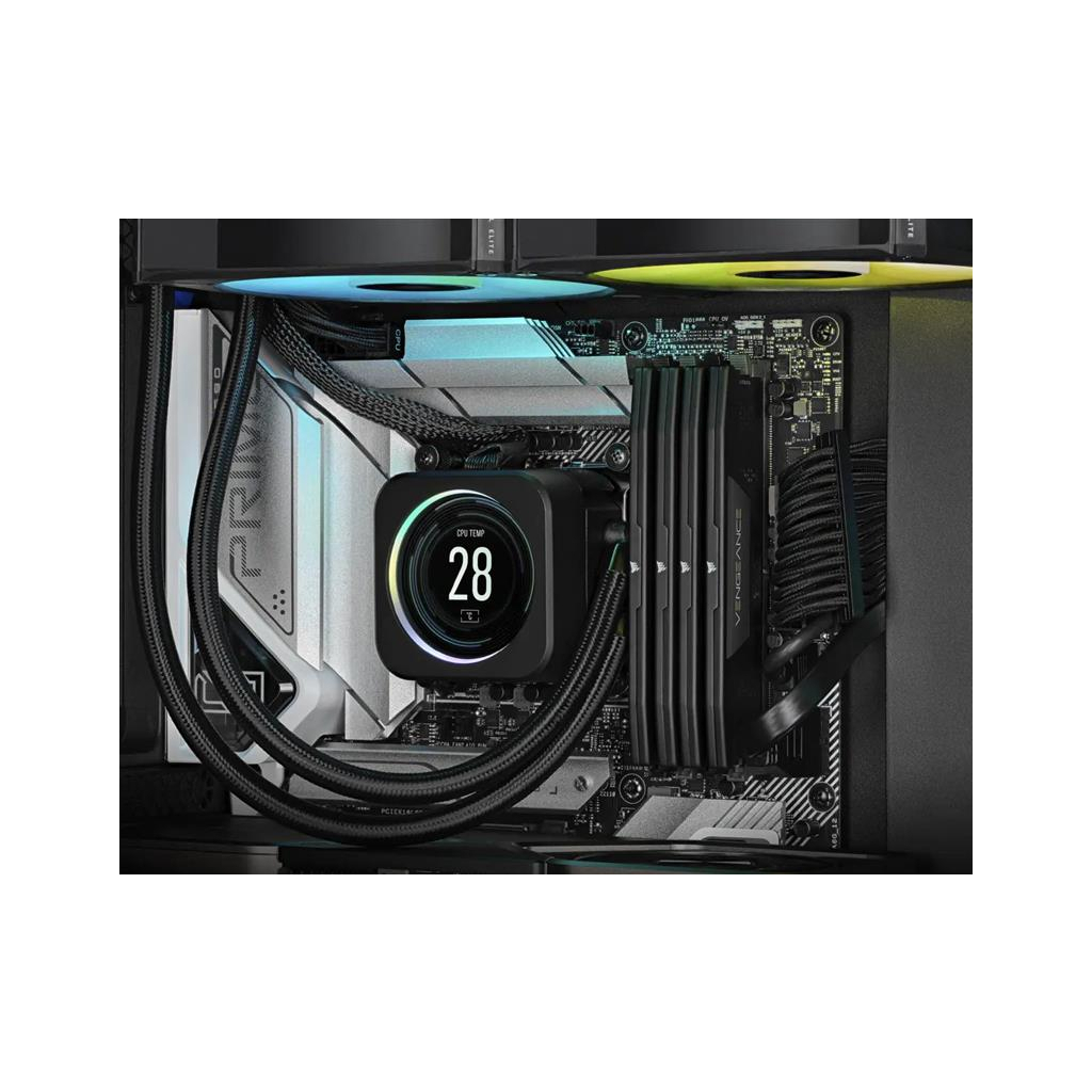 Модуль пам'яті для комп'ютера DDR5 48GB (2x24GB) 5200 MHz Vengeance Black Corsair (CMK48GX5M2B5200C38) - зображення 4