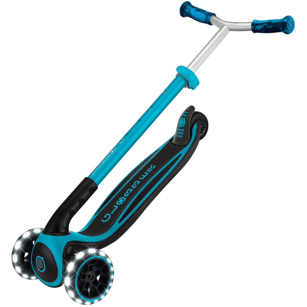 Самокат Globber Ace колеса з підсвіткою Аква (667-100) - зображення 7