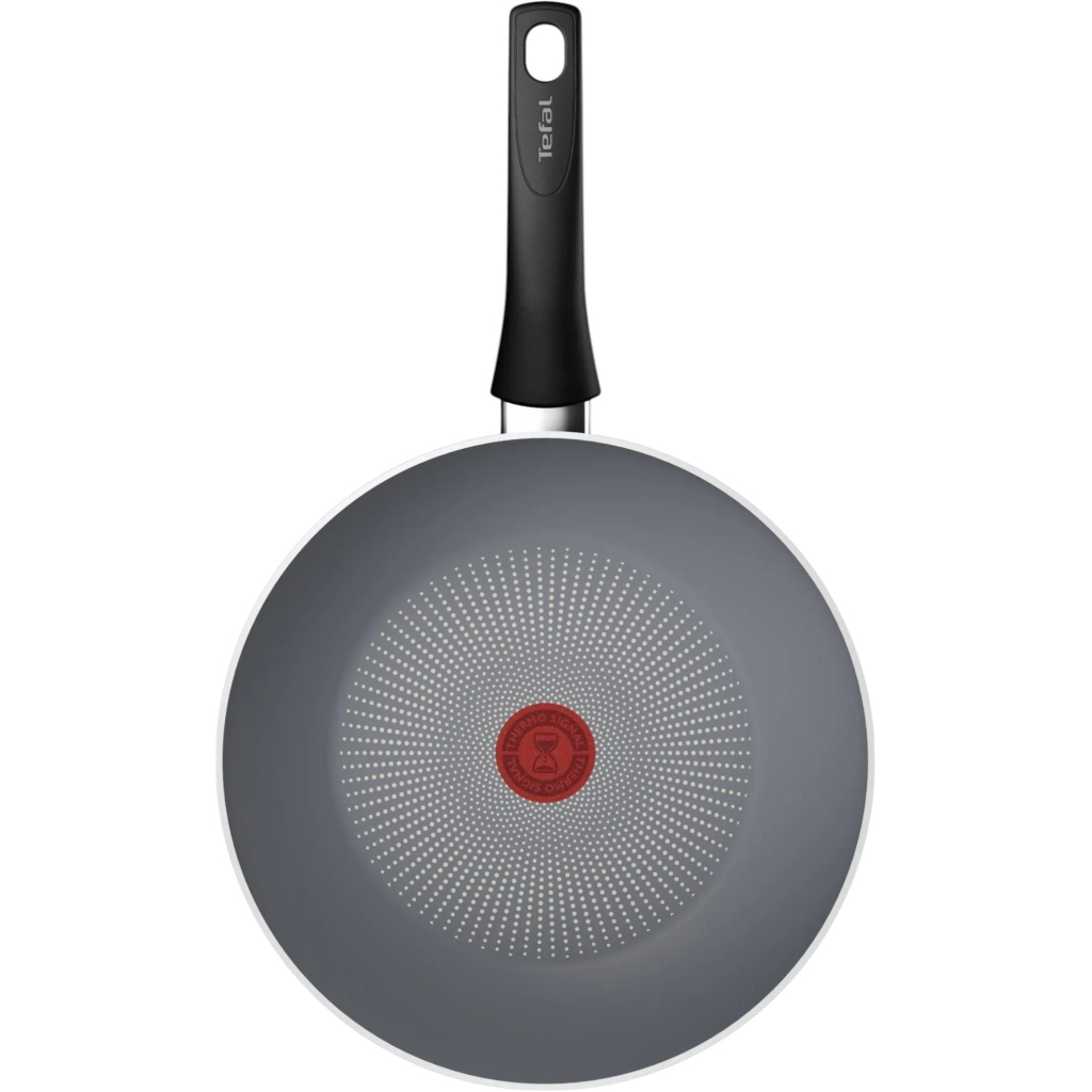Сковорода Tefal ВОК Halo 28 см, алюміній, бакеліт, сірий (C3121953) - зображення 5