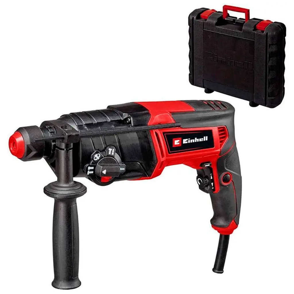 Перфоратор Einhell TC-RH 800 4F, SDS+, 800Вт, 2.6Дж, кейс (4257980) - зображення 1