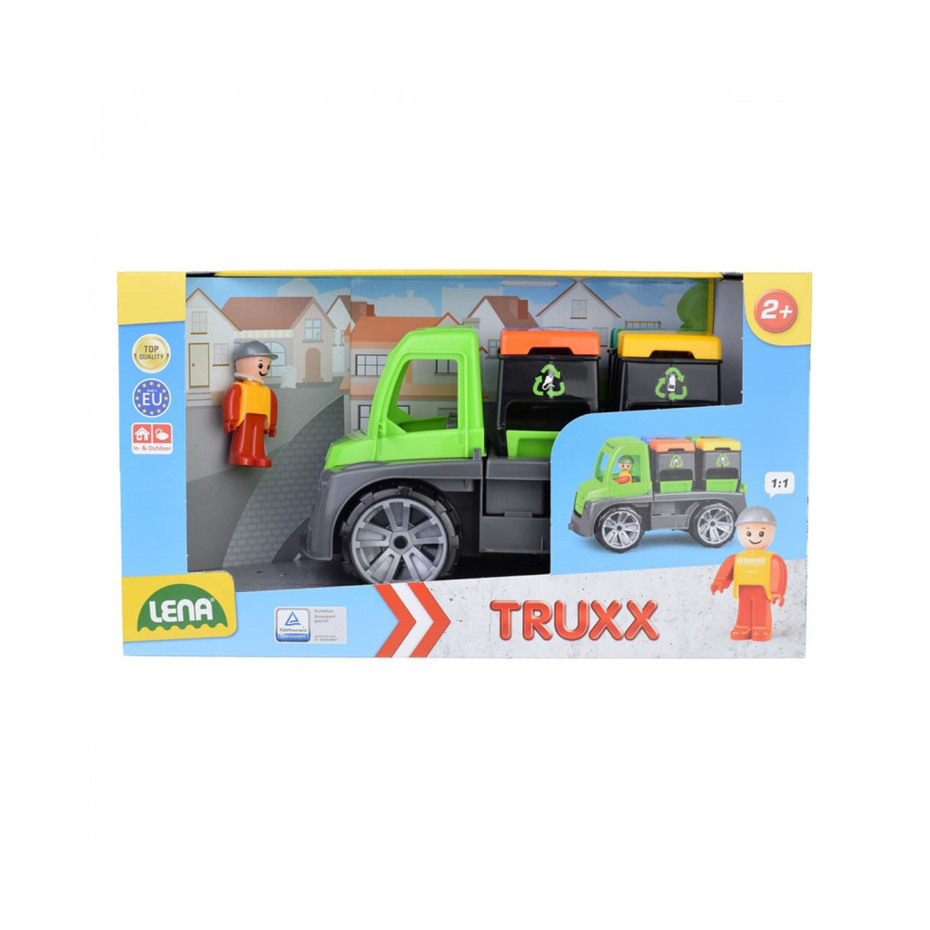 Спецтехніка Lena Контейнеровоз Truxx Роздільний збір сміття (6336811) - зображення 2