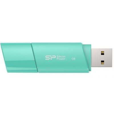 USB флеш накопичувач Silicon Power 8GB Ultima U06 Blue USB 2.0 (SP008GBUF2U06V1N) - зображення 2