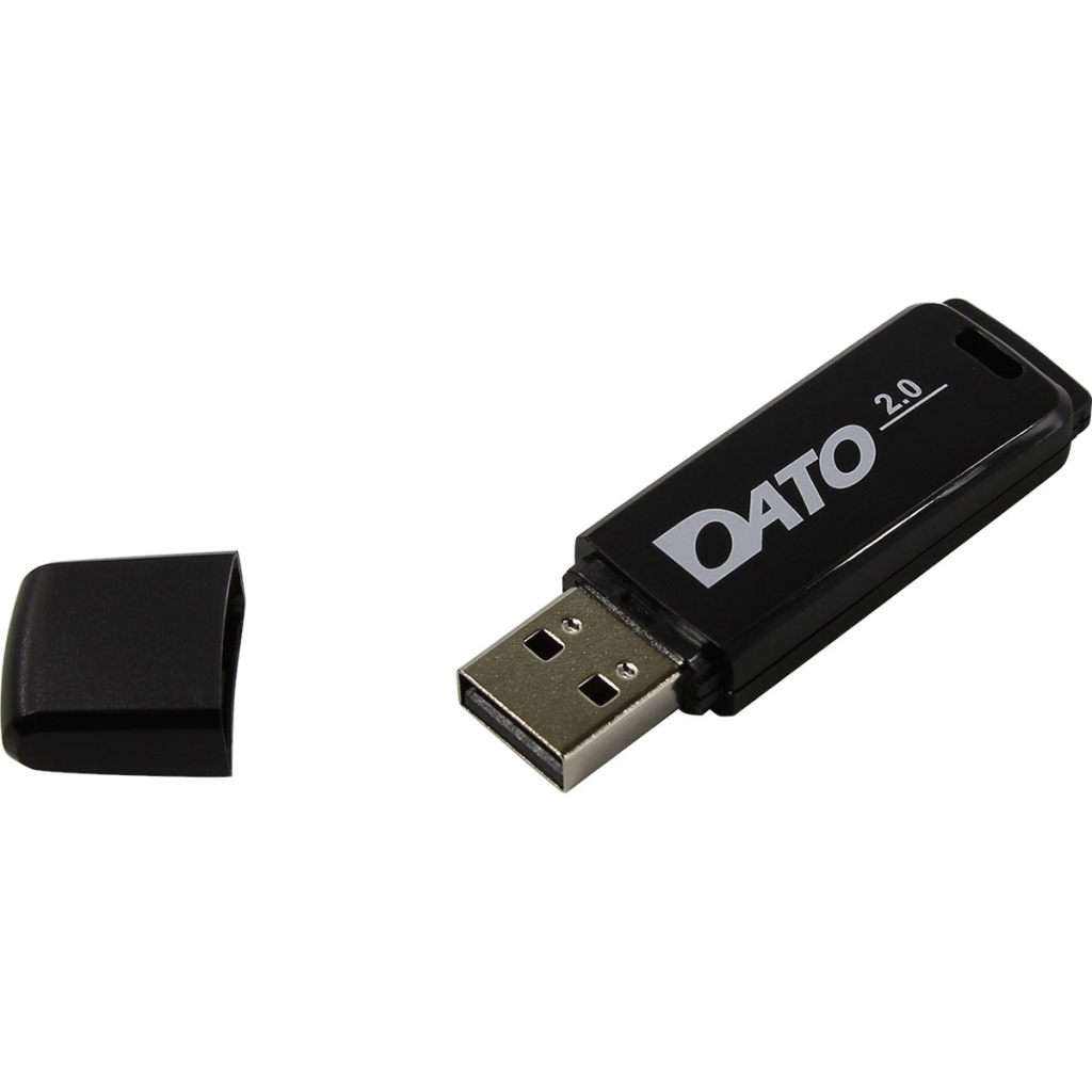 USB флеш накопичувач Dato 8GB DB8001 Black USB 2.0 (DB8001K-08G) - зображення 3