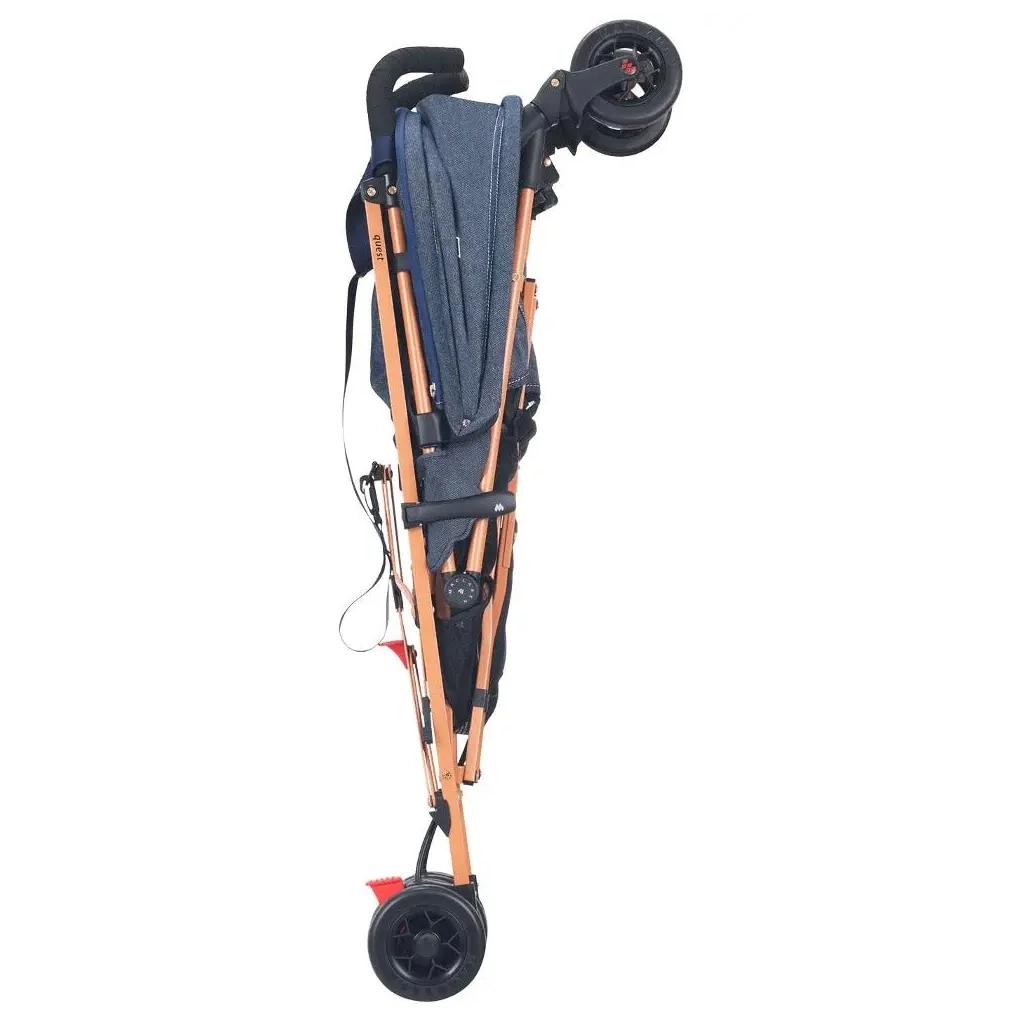 Коляска Maclaren Quest Denim Style Set Indigo, синій джинс (WD1G633312) - зображення 5