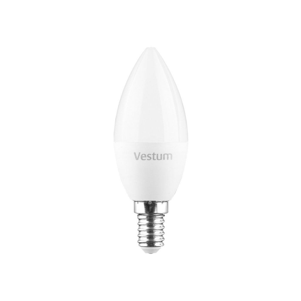 Лампочка Vestum LED C37 6W 3000K 220V E14 (1-VS-1304) - изображение 1