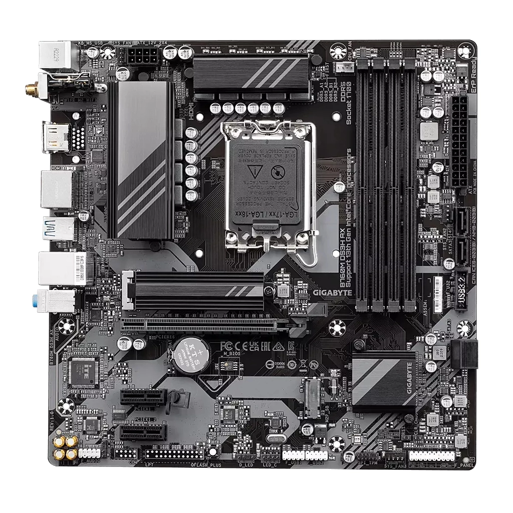 Материнська плата GIGABYTE B760M DS3H AX - зображення 1