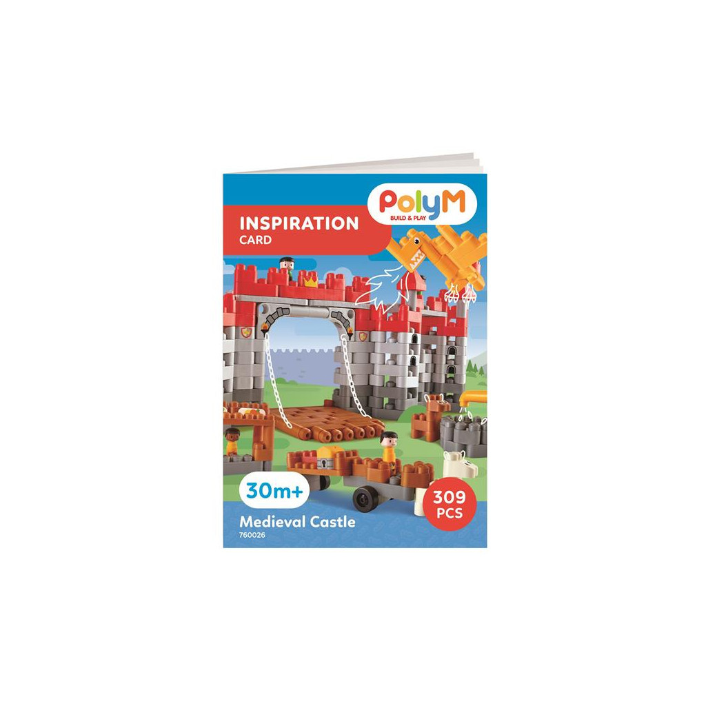 Конструктор PolyM Середньовічний замок 310 деталей (760026) - изображение 8