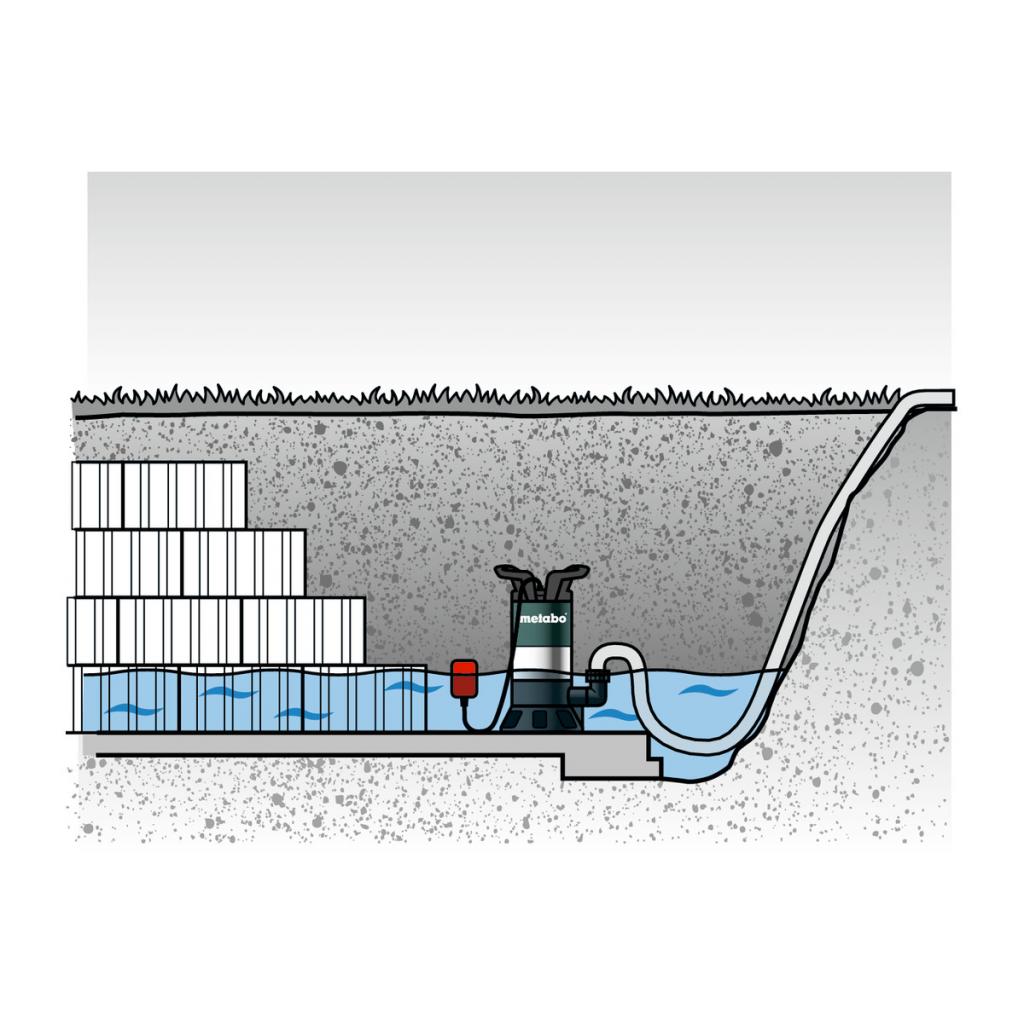 Заглибний насос Metabo PS 7500 S (0250750000) - зображення 4