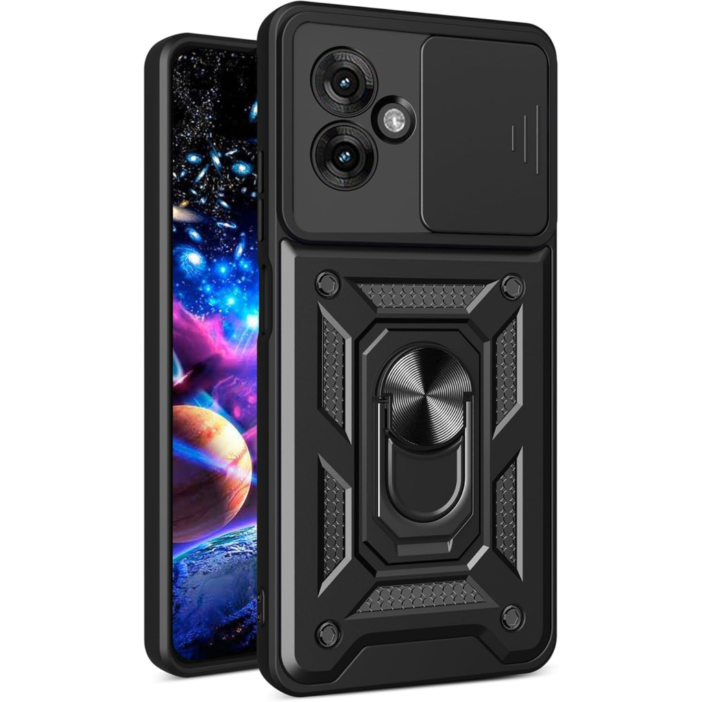 Чохол до мобільного телефона BeCover Military Motorola Moto G55 Black (713056) - зображення 5