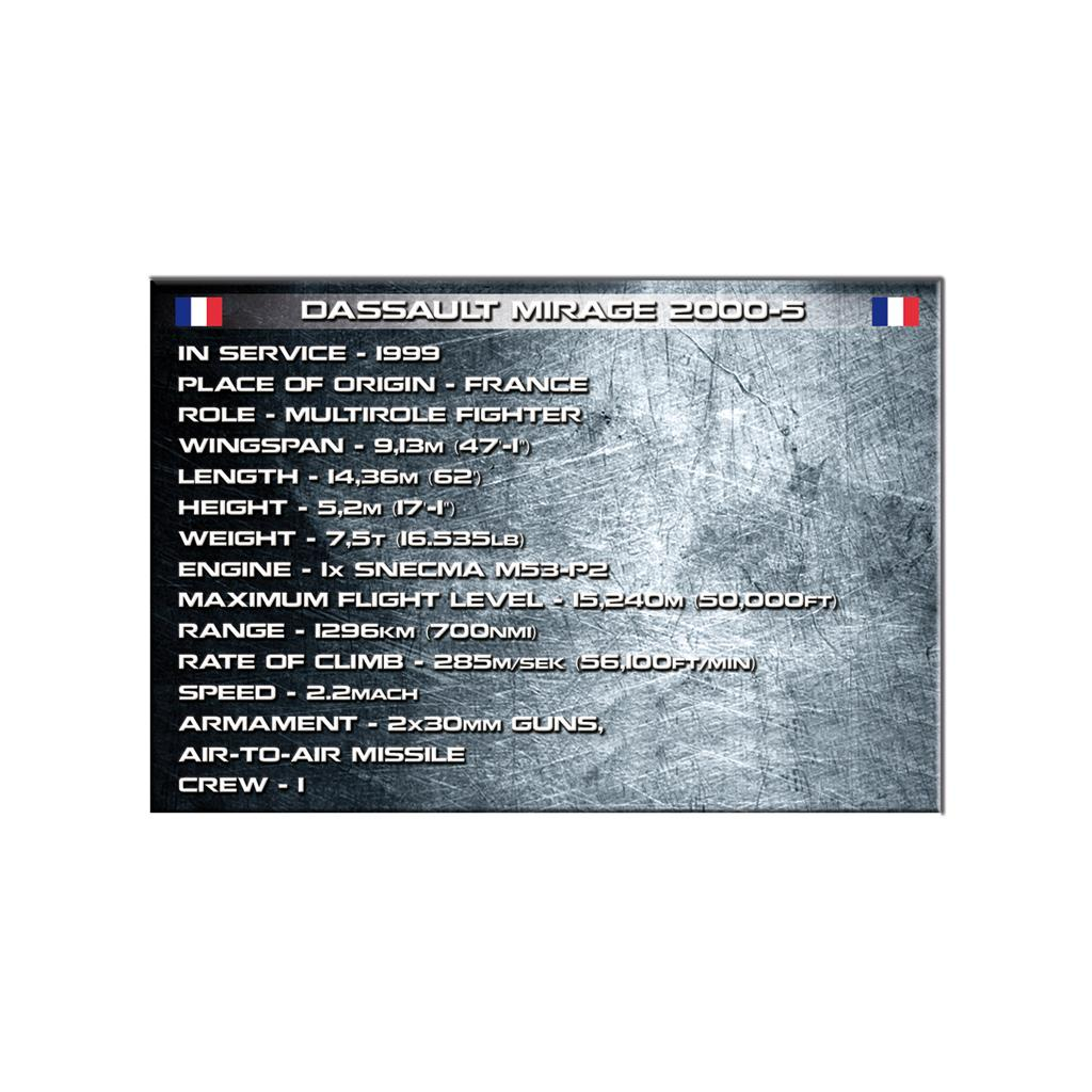 Конструктор Cobi Літак Mirage 2000-5, 400 деталей (COBI-5801) - зображення 10