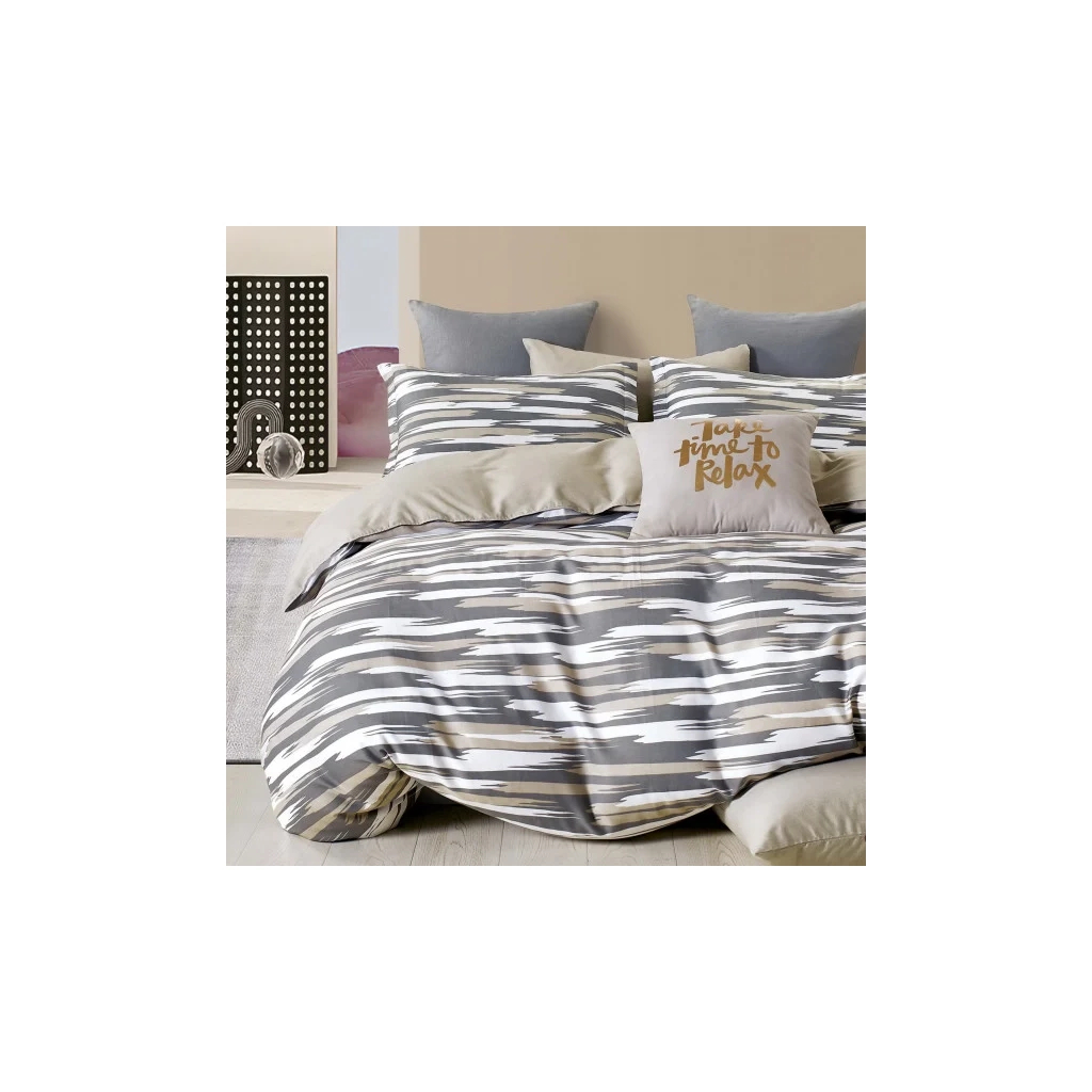 Постільна білизна Viluta Isleep Сатин Twill 668 двоспальна (668_dv_Isleep) - зображення 1