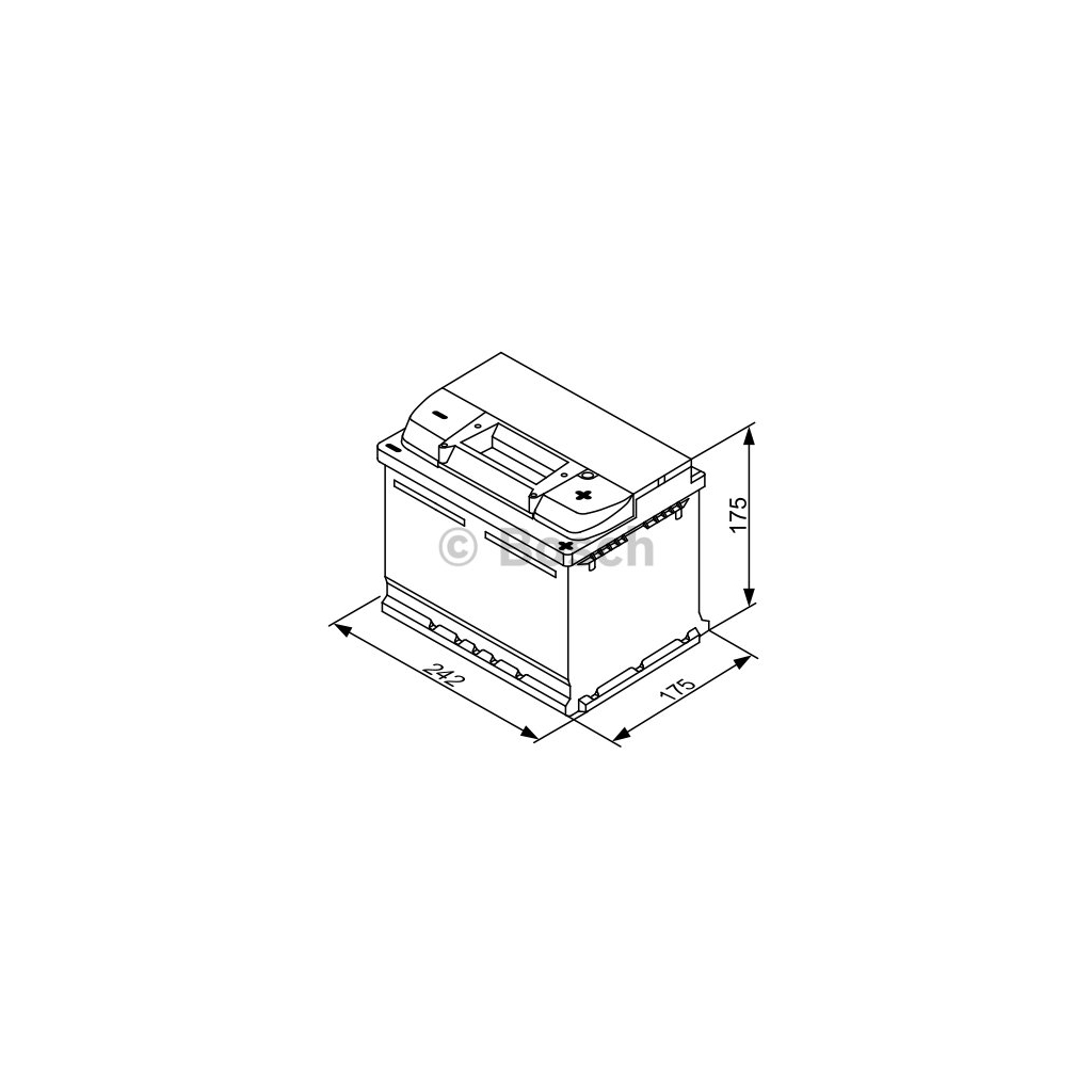 Акумулятор автомобільний Bosch 53А (0 092 S30 041) - зображення 3