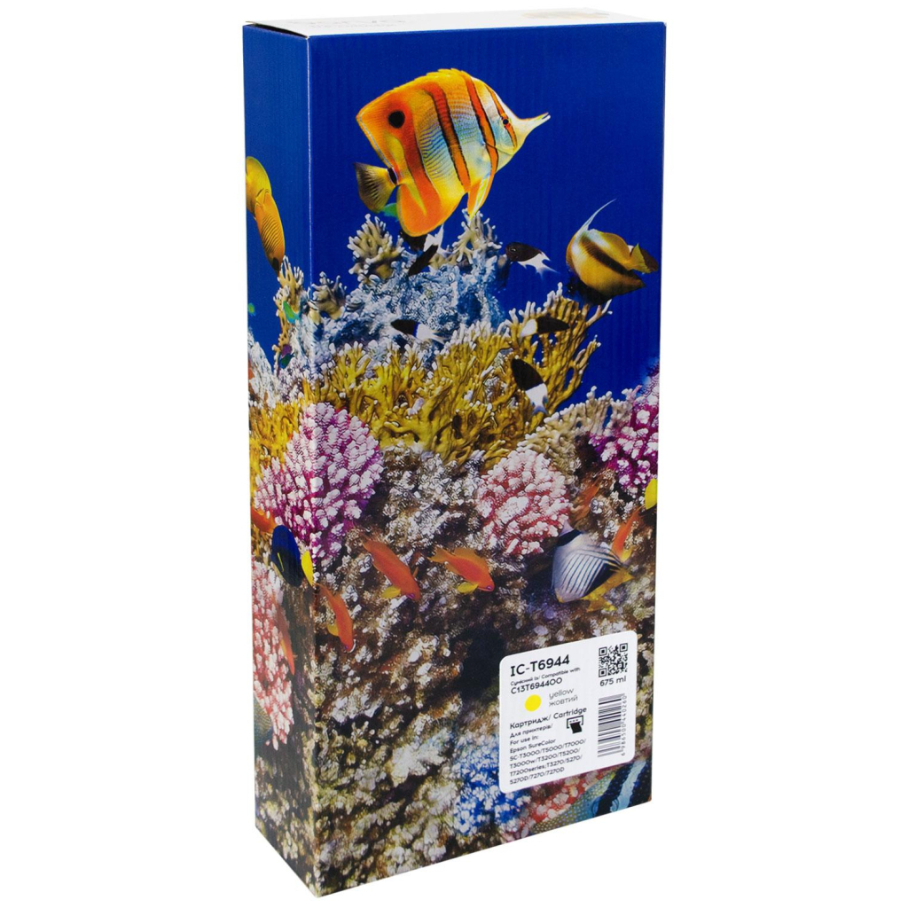 Картридж Barva Epson T6944 (C13T694400) 675 мл, Yellow (IC-T6944) - зображення 1