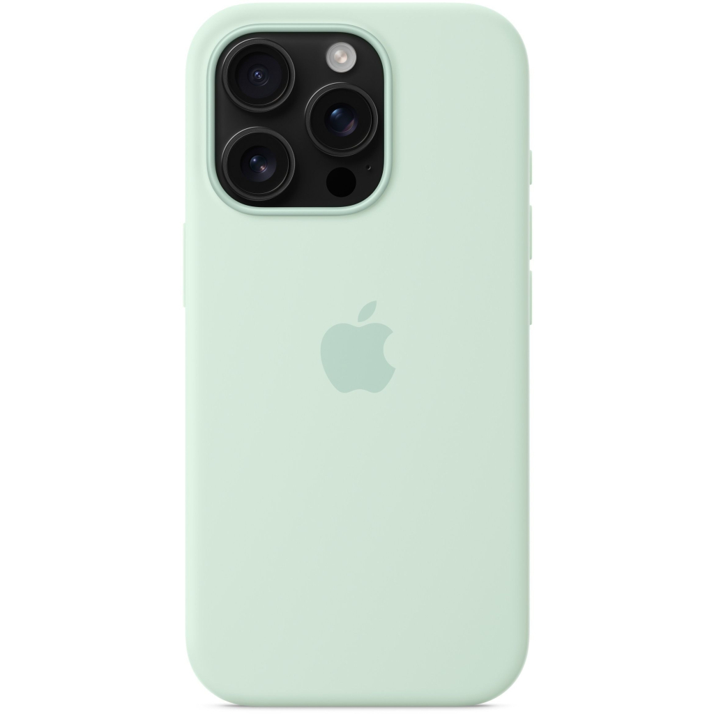 Чохол до мобільного телефона Apple iPhone 16 Pro Silicone with MagSafe - Aquamarine Model A3315 (MDG04ZM/A) - зображення 5