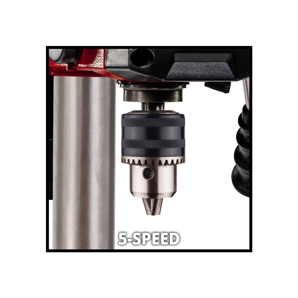 Свердлильний верстат Einhell TC-BD 450, 450Вт, 600-2650об/хв, патрон 1.5-13мм (4520592) - изображение 3