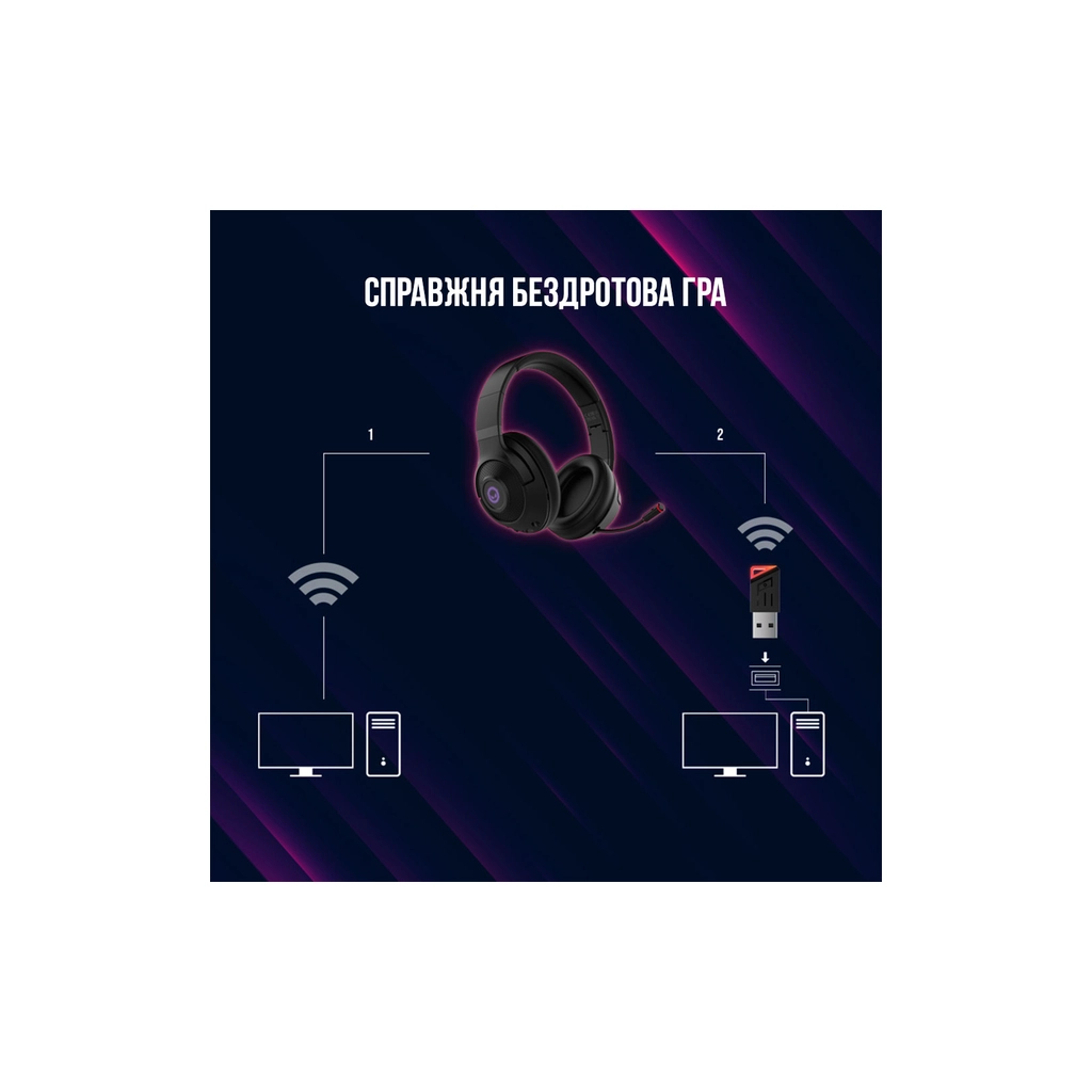 Навушники Lorgar Noah 701 Black (LRG-GHS701) - зображення 12