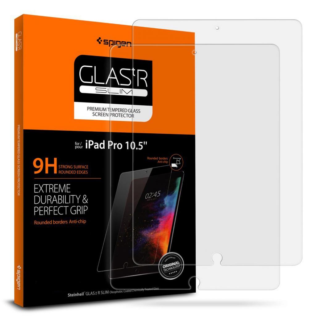 Скло захисне Spigen iPad Pro 10.5" (2017) Glass "Glas.tR SLIM" (1Pack) (052GL21719) - зображення 1