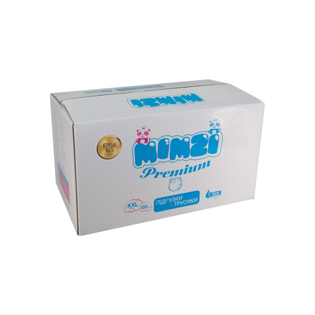 Підгузки Mimzi XXL 15+ кг 34 шт. х 3 пачки (MPXXL3) (4820209800160) - picture 7