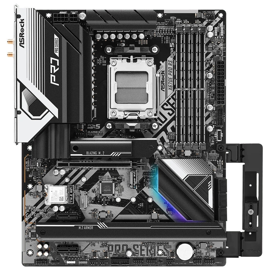 Материнська плата ASRock X670E PRO RS - зображення 1