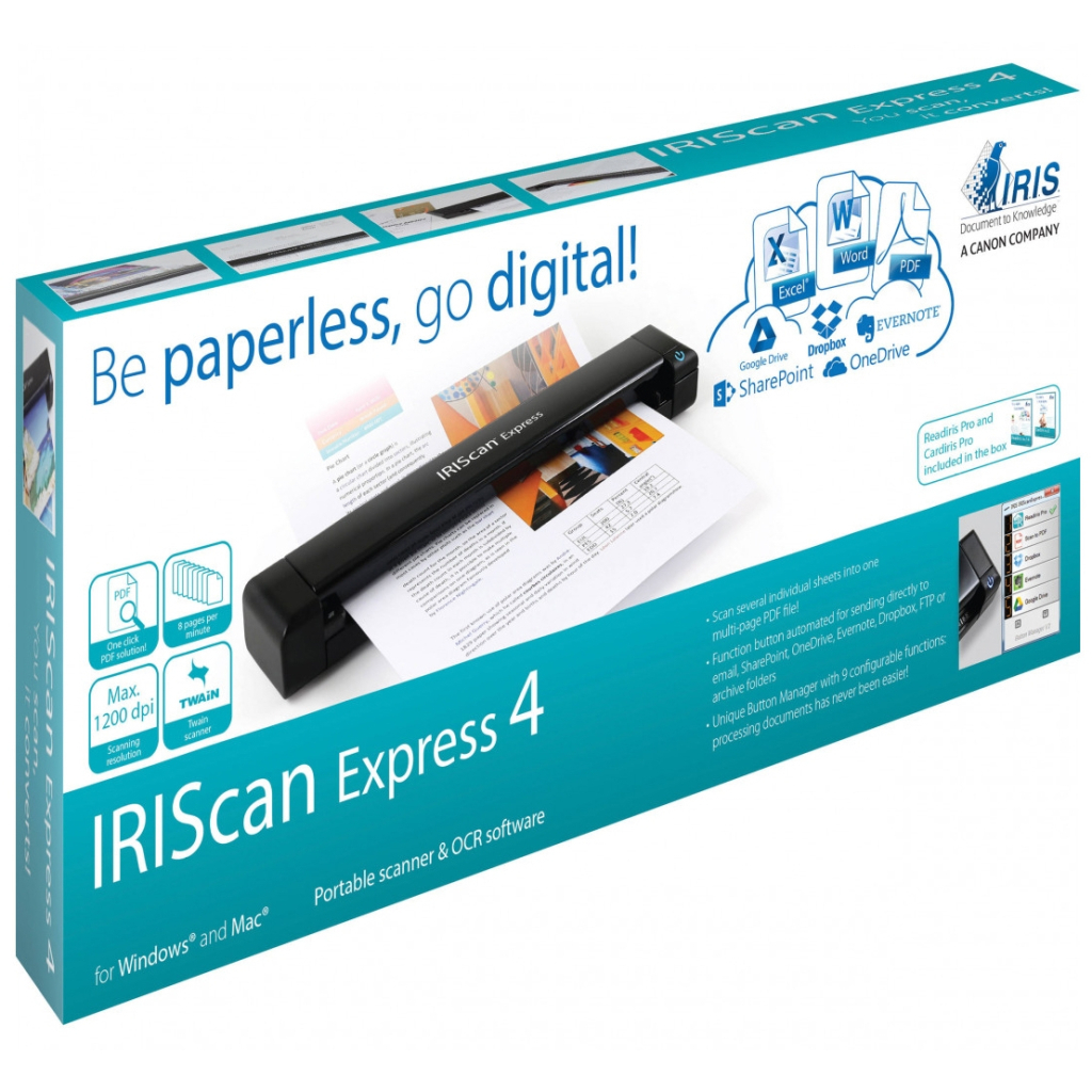 Сканер Iris IRISCan Express 4 (458510) - зображення 3