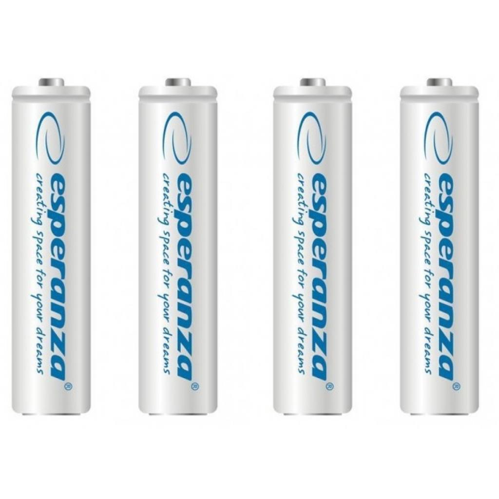 Акумулятор Esperanza AA 2000mAh Ni-MH * 4 white (EZA104W) - зображення 1