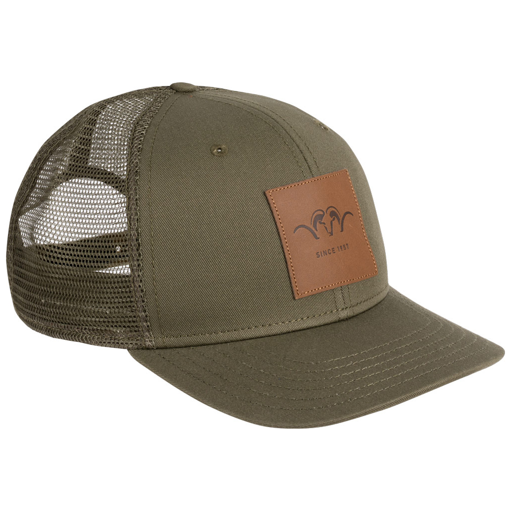 Кепка Blaser Active Outfits Leather Badge One size Олива (241017-107-566 one size) - зображення 3