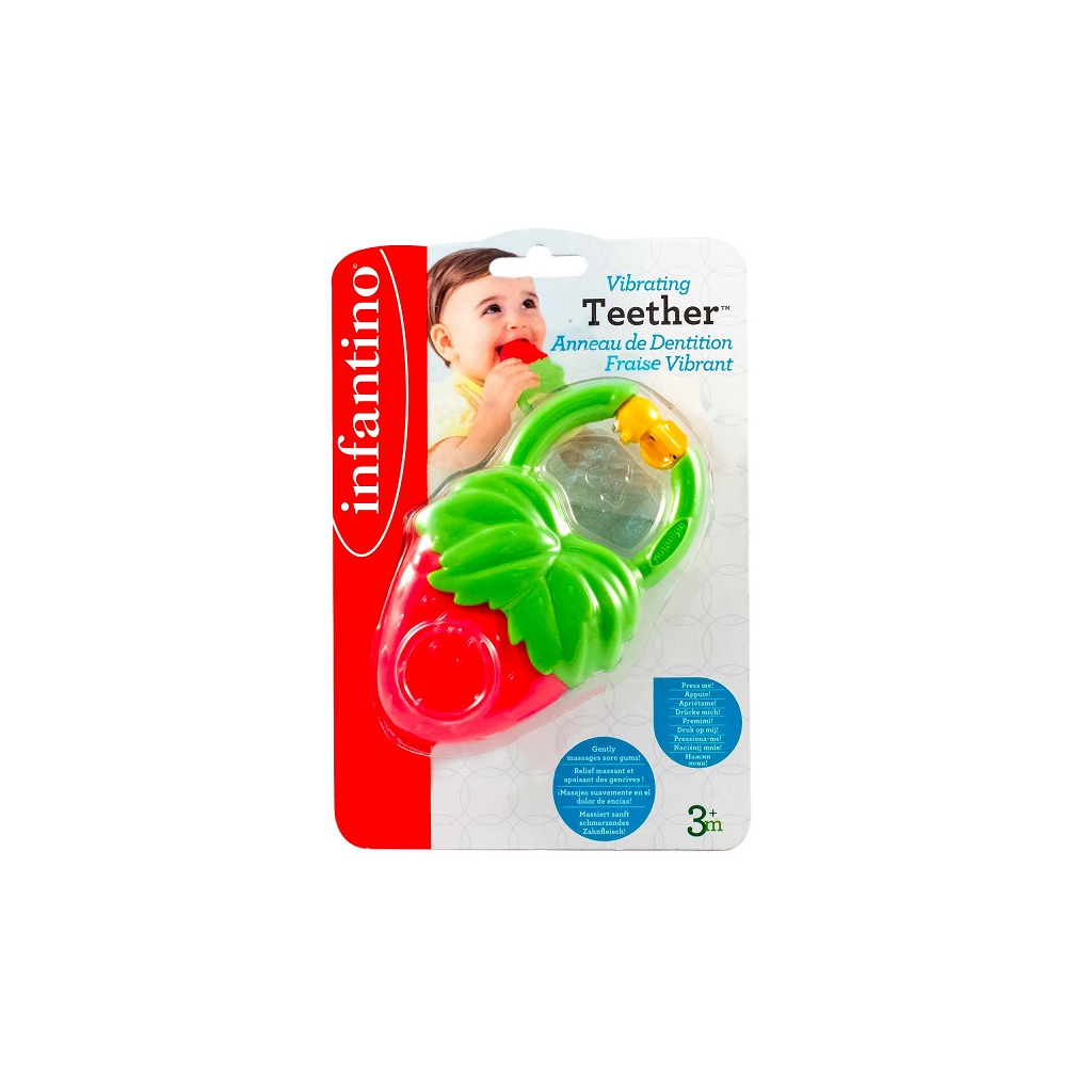 Прорізувач Infantino з вібрацією "Полуниця" (216429I) - изображение 4