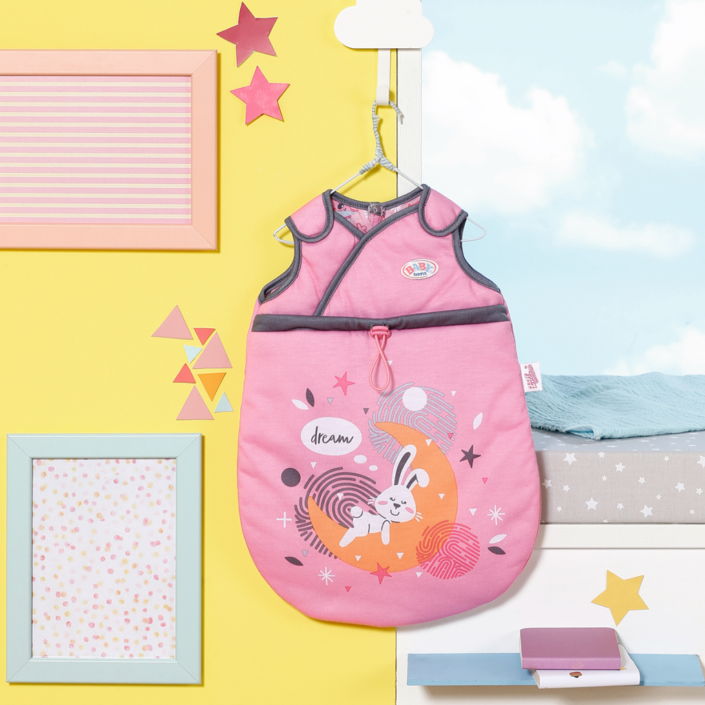 Аксесуар до ляльки Zapf Спальник для ляльки Baby Born - Солодкі сни (832479) - зображення 3