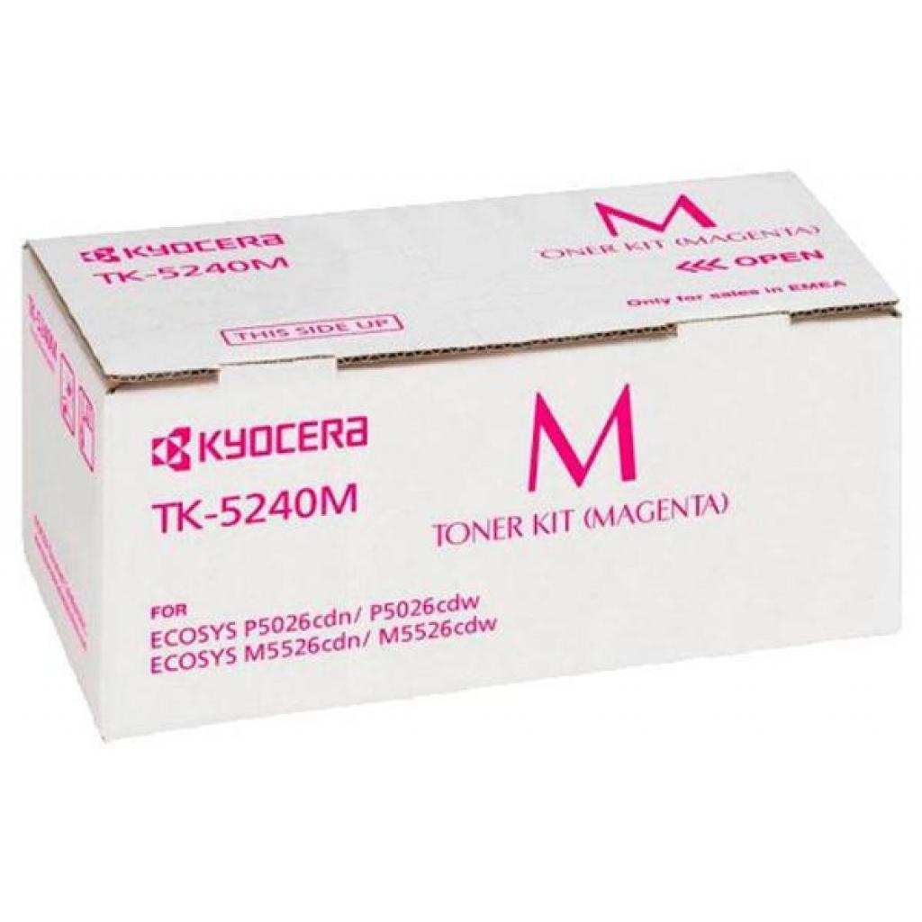 Тонер-картридж Kyocera TK-5240M Magenta 3K (1T02R7BNL0) - зображення 3