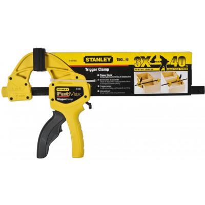 Струбцина Stanley FatMax тригерна, стиснення 150мм, 90кг. (0-83-002) - зображення 2