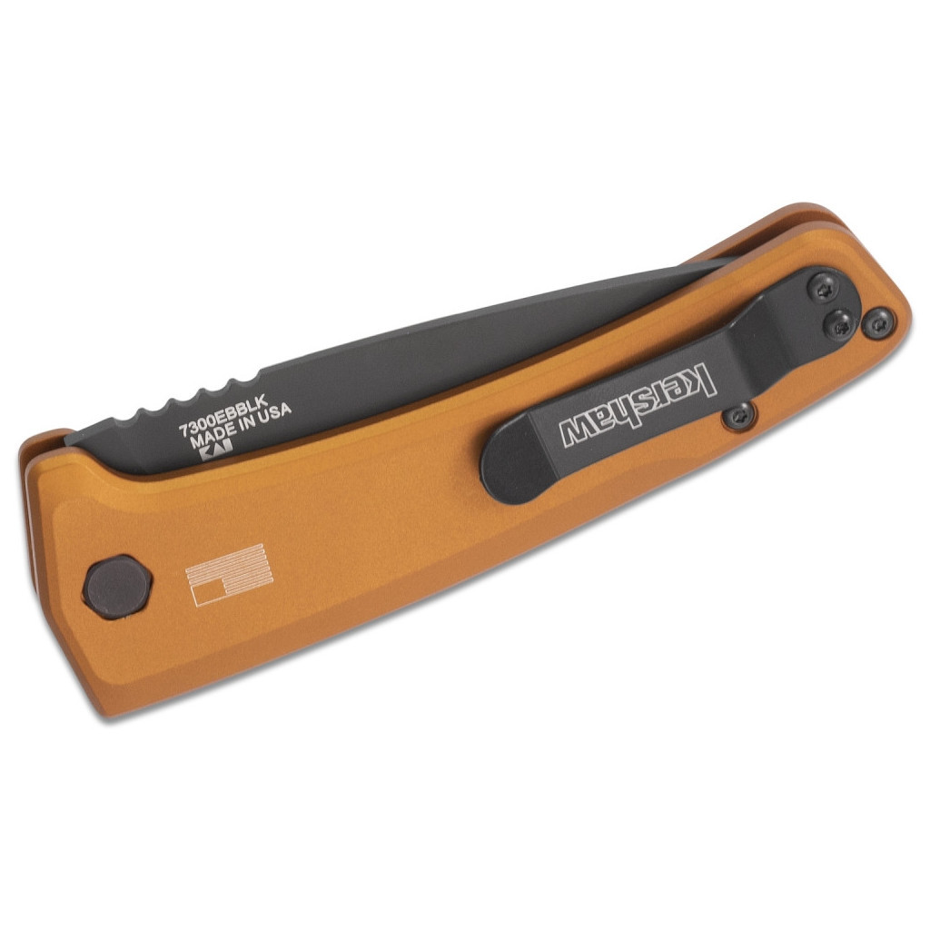 Ніж Kershaw Launch 3 SR коричневий (7300EBBLK) - зображення 4