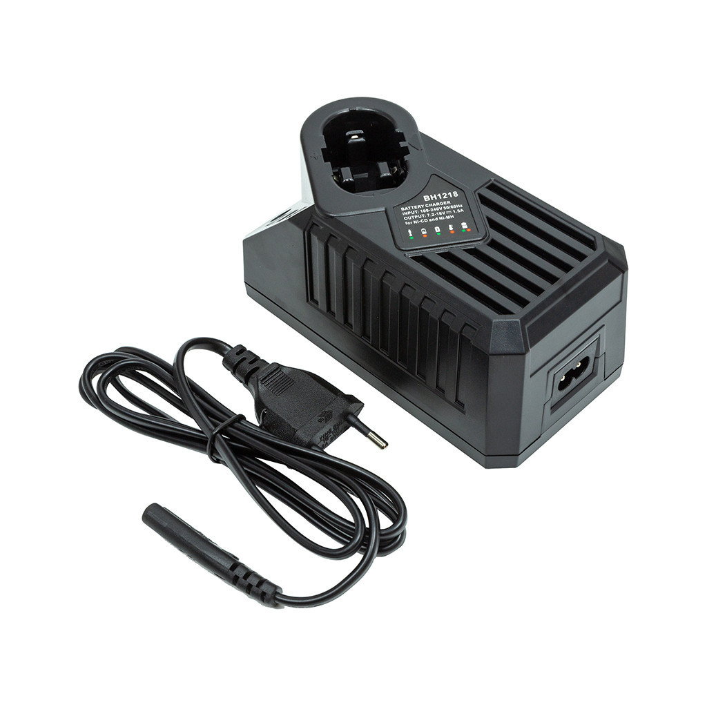 Зарядний пристрій для акумуляторів інструменту PowerPlant для Bosch 7.2V-18V 1.5A (BH1218) (TB921546) - зображення 1