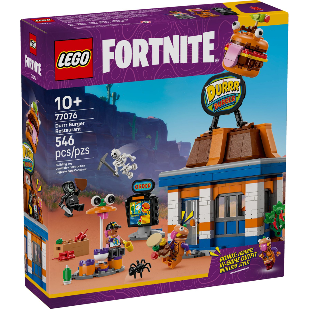 Конструктор LEGO Fortnite Durrr Burger ресторан (77076) - зображення 1
