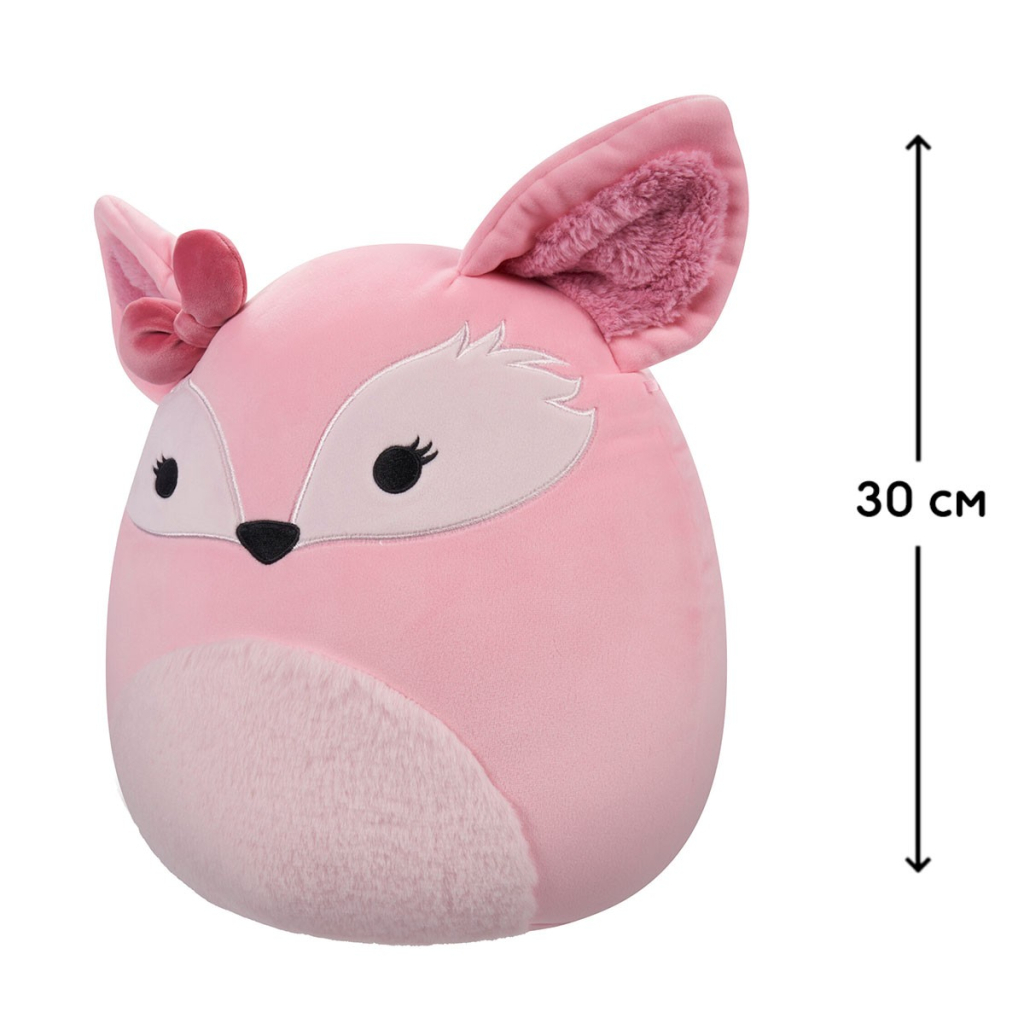 М'яка іграшка Squishmallows Лисиця фенек Міракл 30 см (SQCR05432) - зображення 2