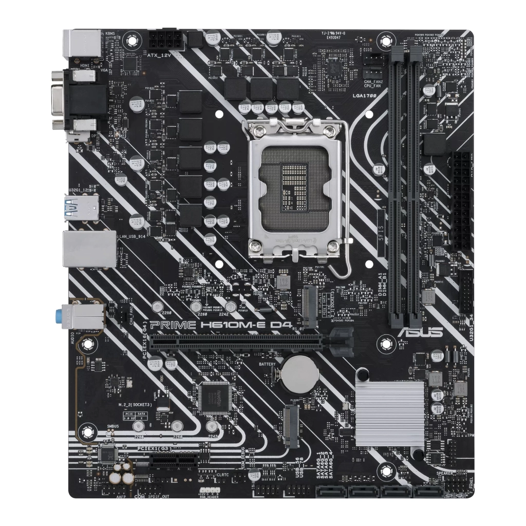 Материнська плата ASUS PRIME H610M-E D4 - зображення 2