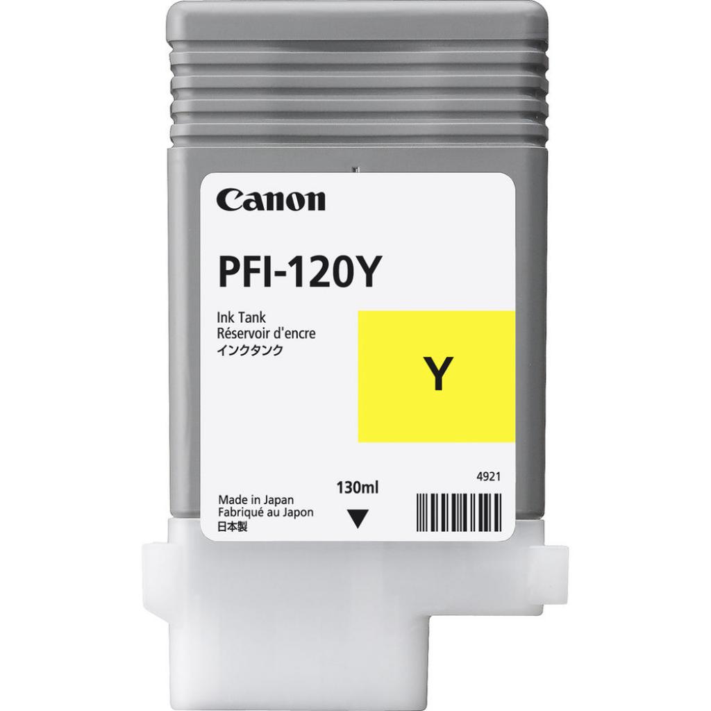 Картридж Canon PFI-120 Yellow, 130ml (2888C001AA) - изображение 1