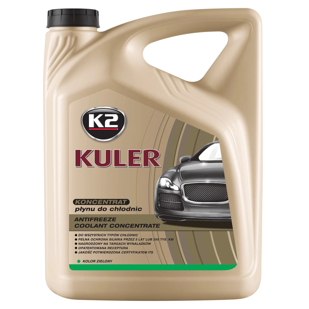 Антифриз K2 Kuler Long Life G11 зелена концентрат 5 л (T215Z) - зображення 1