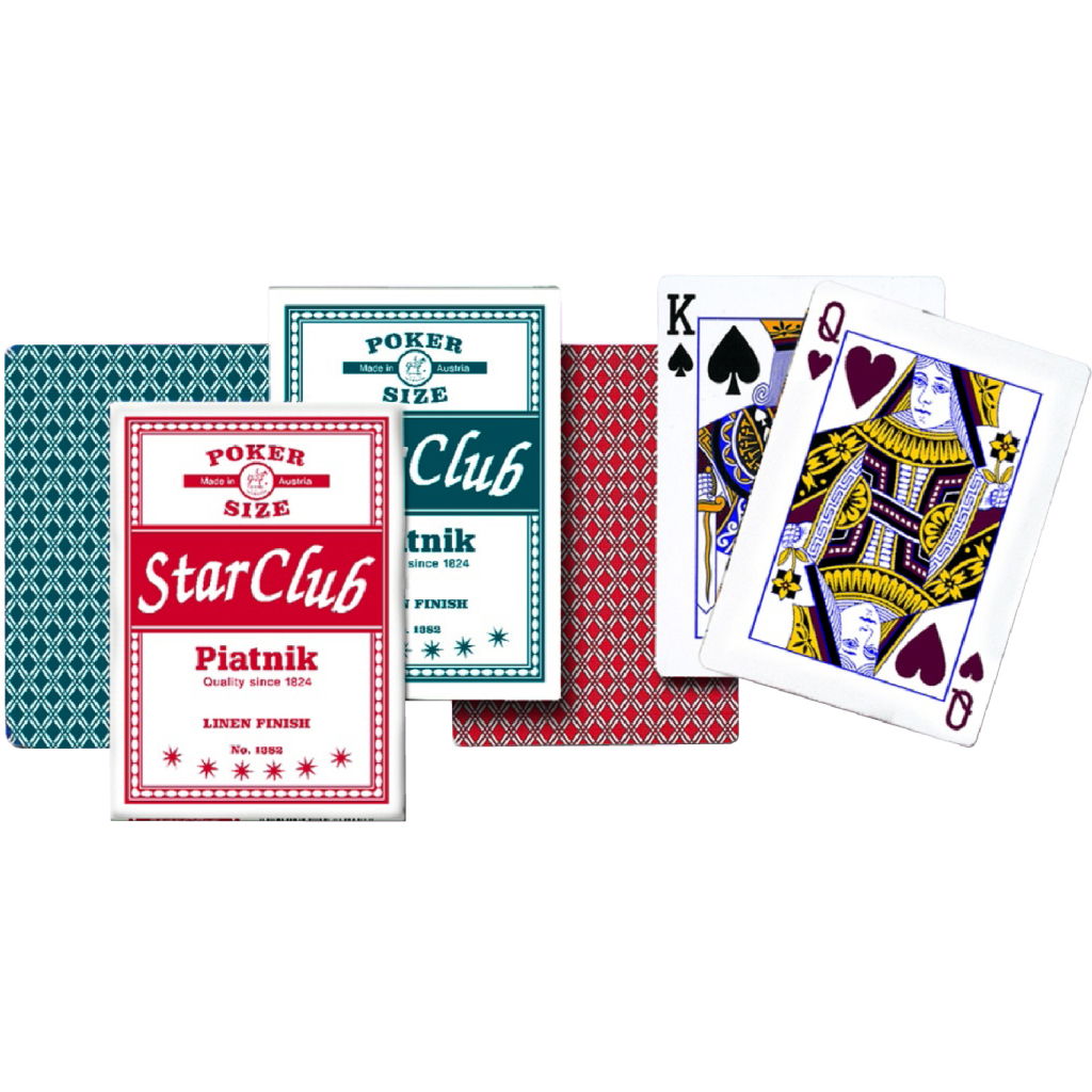 Гральні карти Piatnik Star Club, 1 колода х 55 карт (PT-138218) - зображення 1