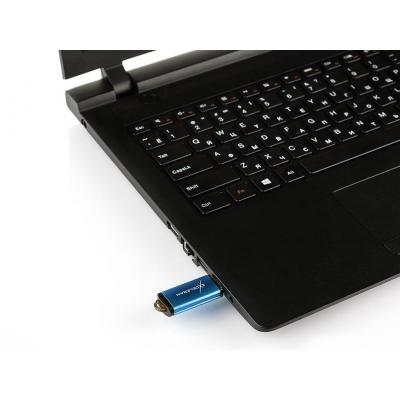 USB флеш накопичувач eXceleram 64GB A3 Series Blue USB 2.0 (EXA3U2BL64) - зображення 7