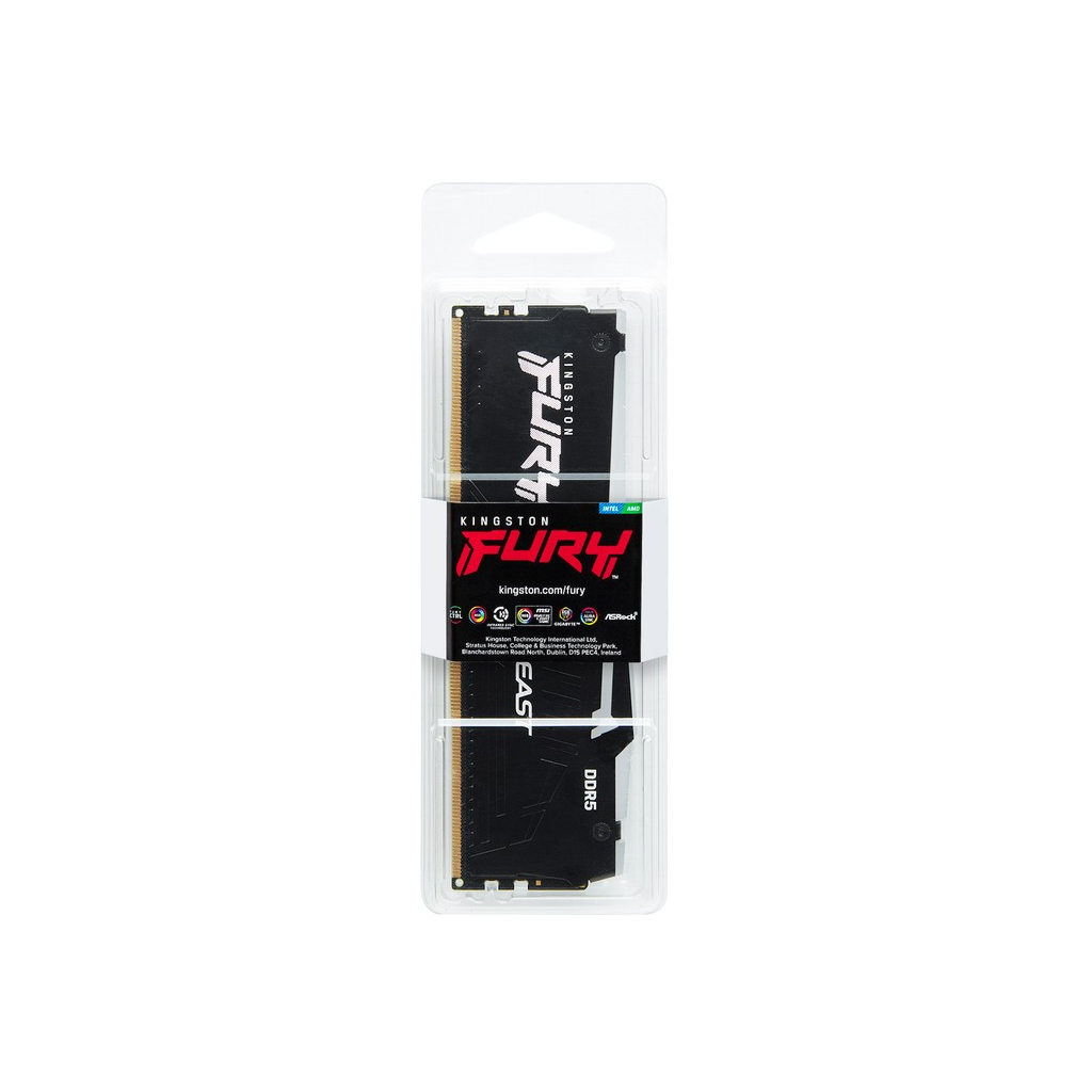 Модуль пам'яті для комп'ютера DDR5 32GB 5600 MHz Beast RGB XMP Kingston Fury (ex.HyperX) (KF556C40BBA-32) - зображення 5