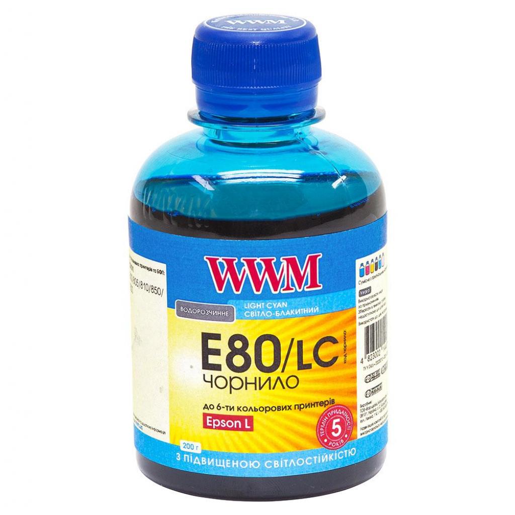 Чорнило WWM EPSON L800 Light Cyan (E80/LC) - зображення 1